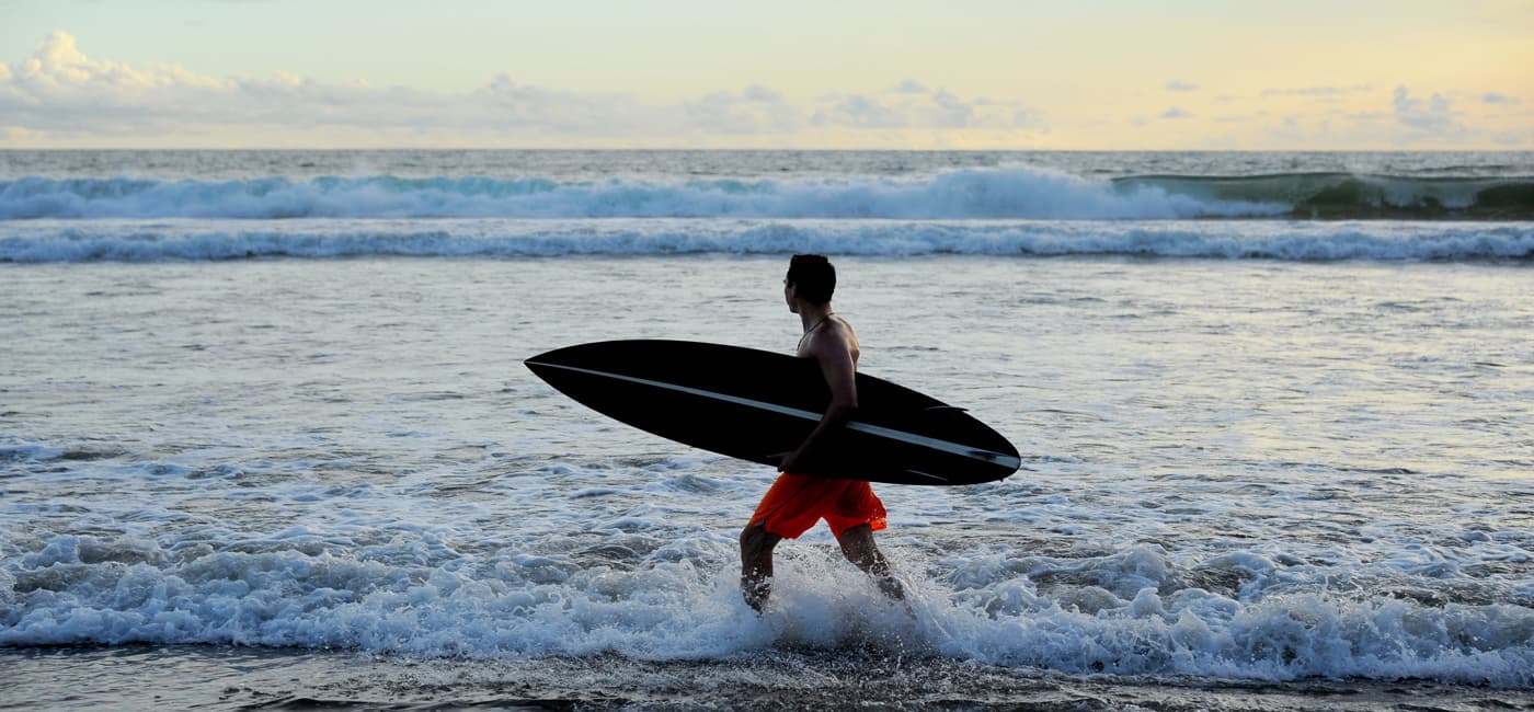 Enjoy Surfboard Ride